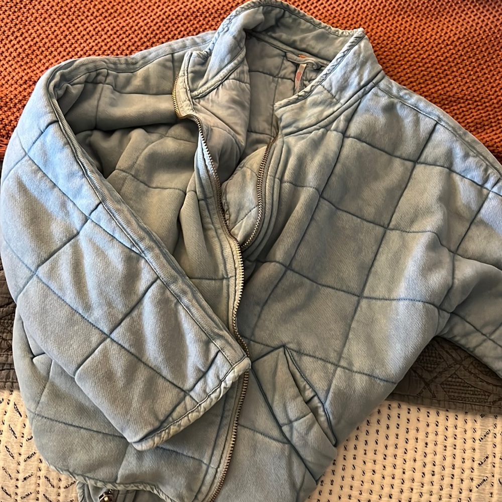 Free people pleated jacket